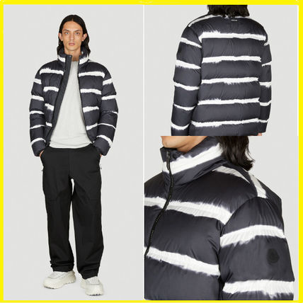 【完売必至】モンクレール■Agout パイピング ダウンジャケット ストライプ MONCLER(モンクレール) ダウンジャケット(メンズ