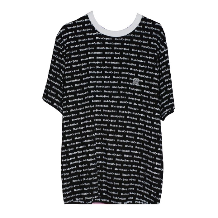 《ブラックアイパッチ》OE LOGO PATTERNED TEE