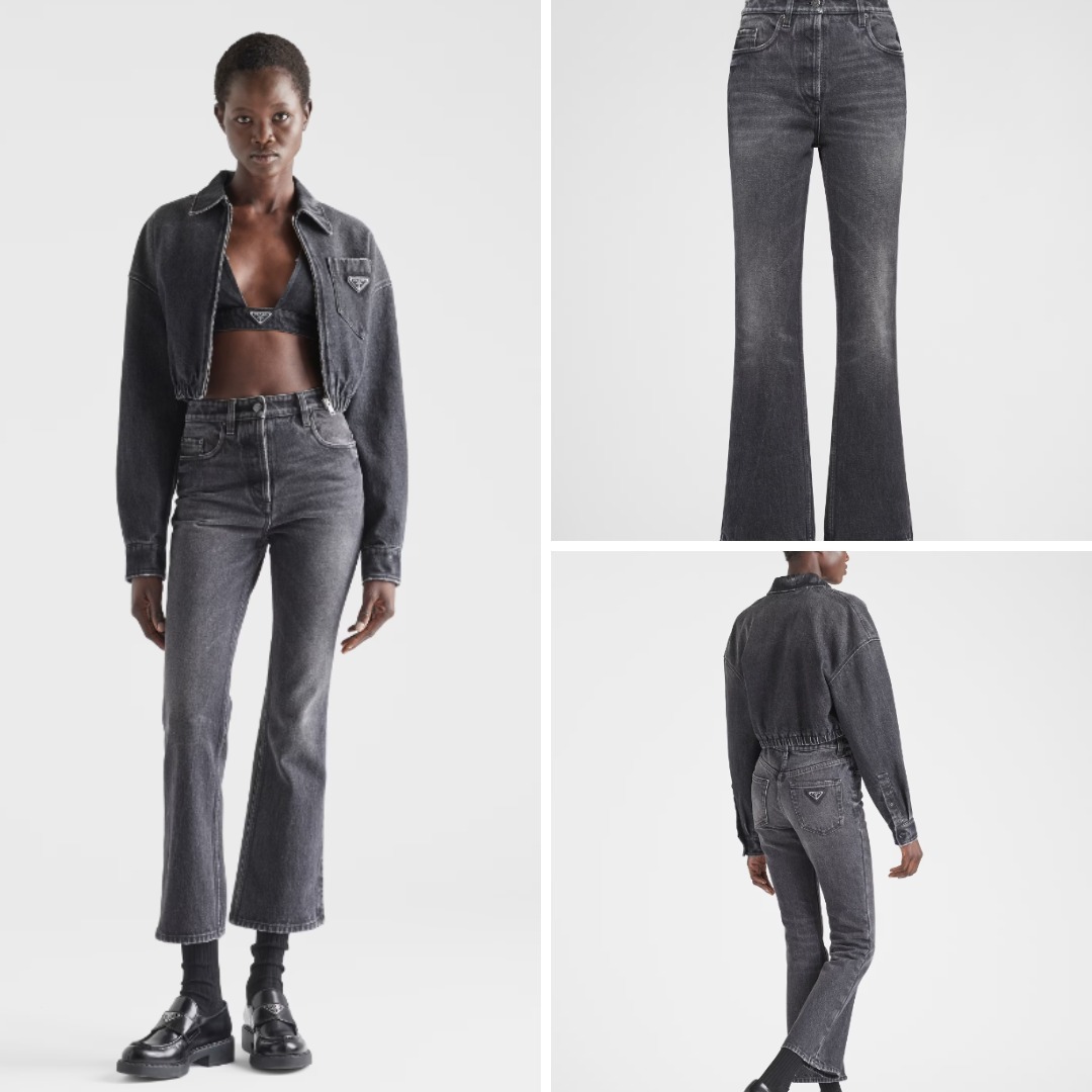 【PRADA】ハイウエスト 5ポケット デニム ジーンズ 三越伊勢丹 | PRADA/プラダ_Men通販 | 5ポケット デニム