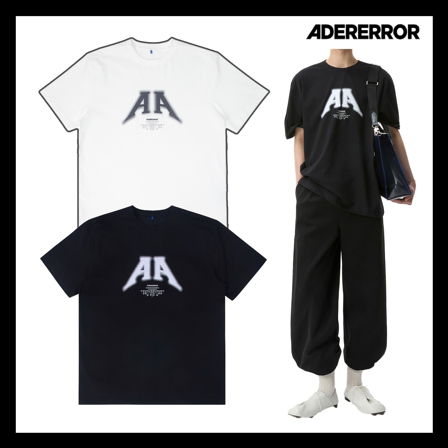【ADERERROR】 Nolc logo t-shirt ver.2 / 追跡付