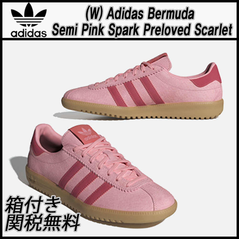 ★ADIDAS★(W) Bermuda Semi Pink Preloved Scarlet★関税込★
