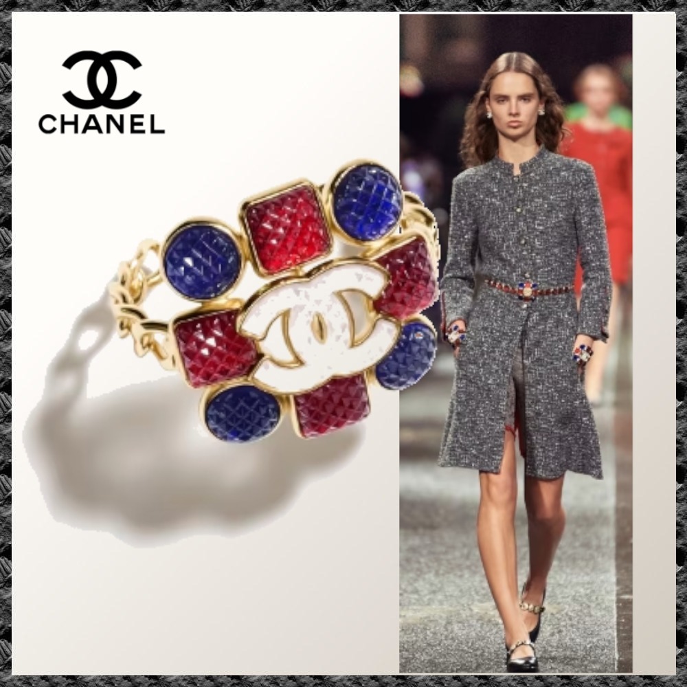 エレガント◆送料込♪【CHANEL】24AW カフ ブレスレット ABD833