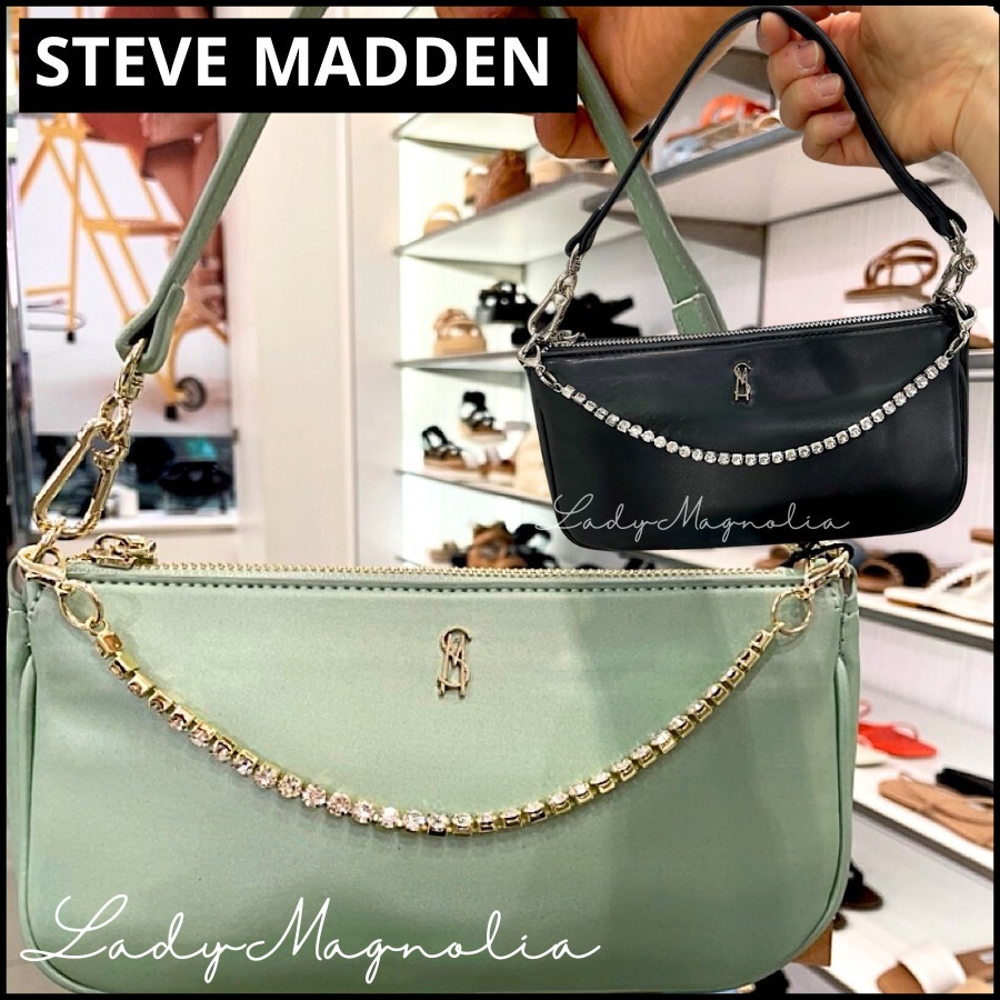 【追跡あり！】Steve Madden ラインストーン ショルダーバッグ