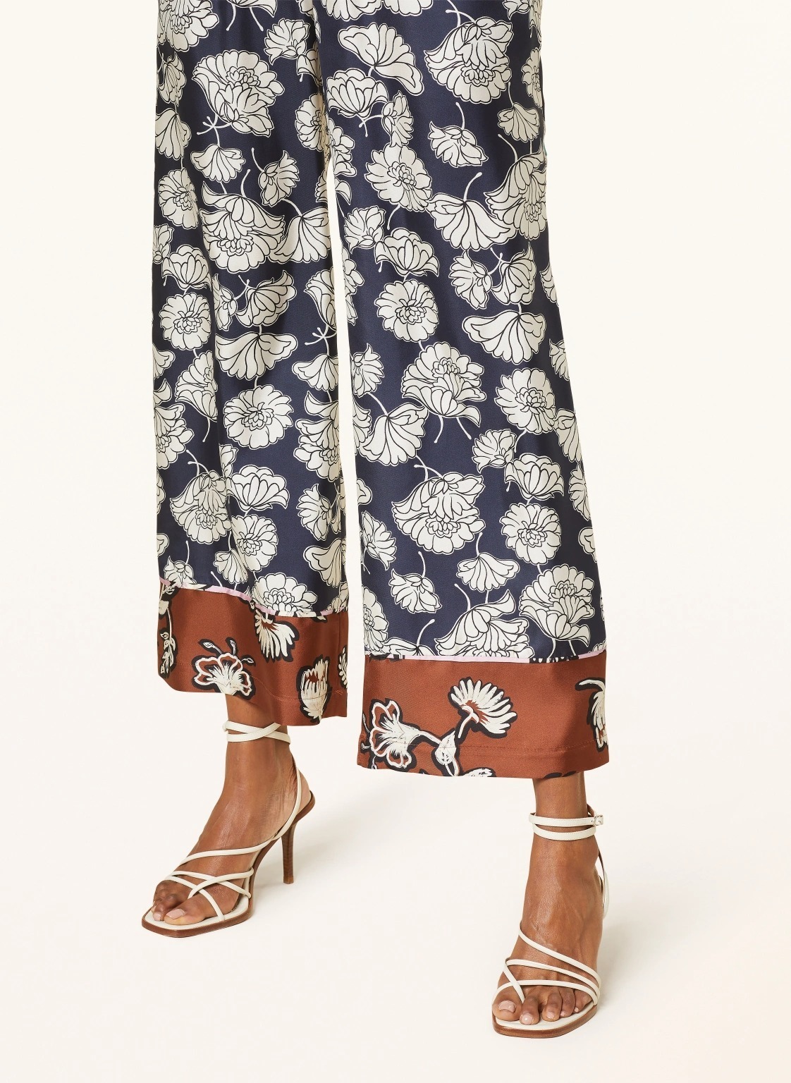 《送料無料》MAX MARA Printed silk pajama pants DIVO