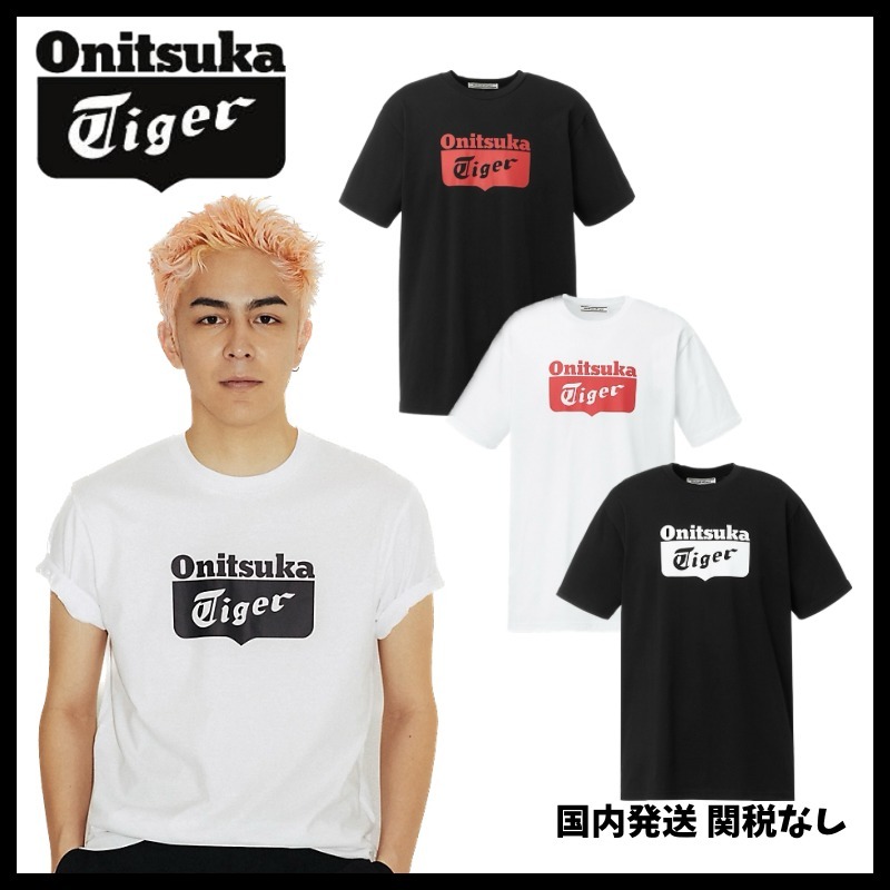 【Onitsuka Tiger】ロゴTシャツ ユニセックス