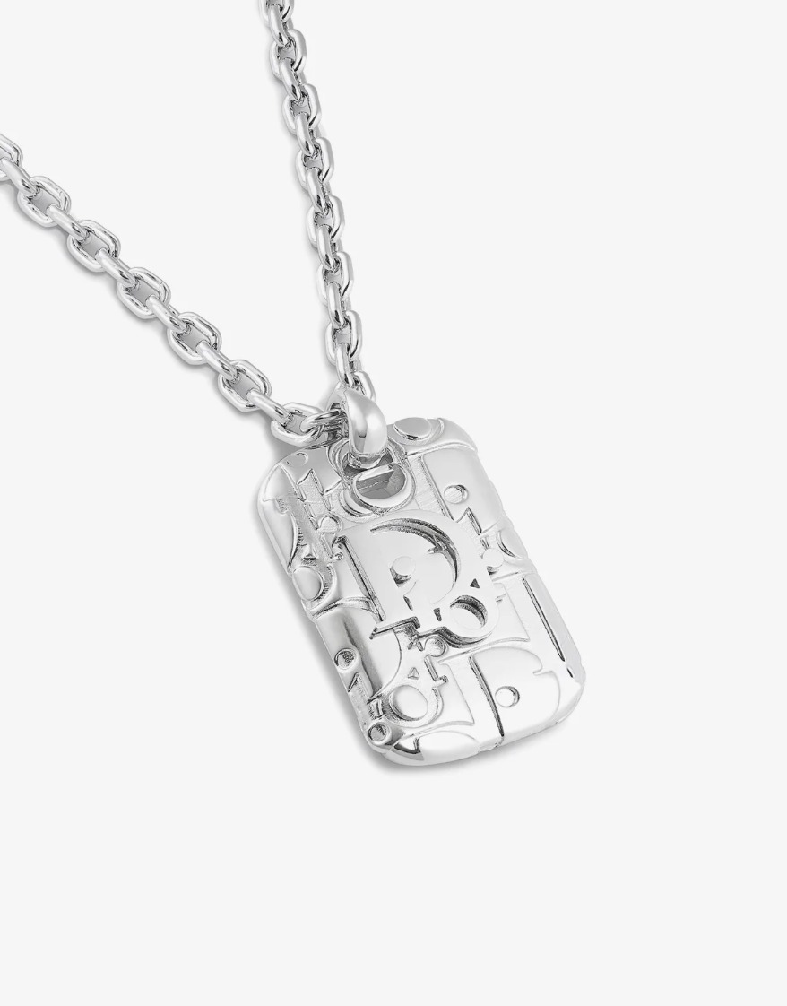 Christian Dior ディオール シルバー ネックレス DIOR 関税込み