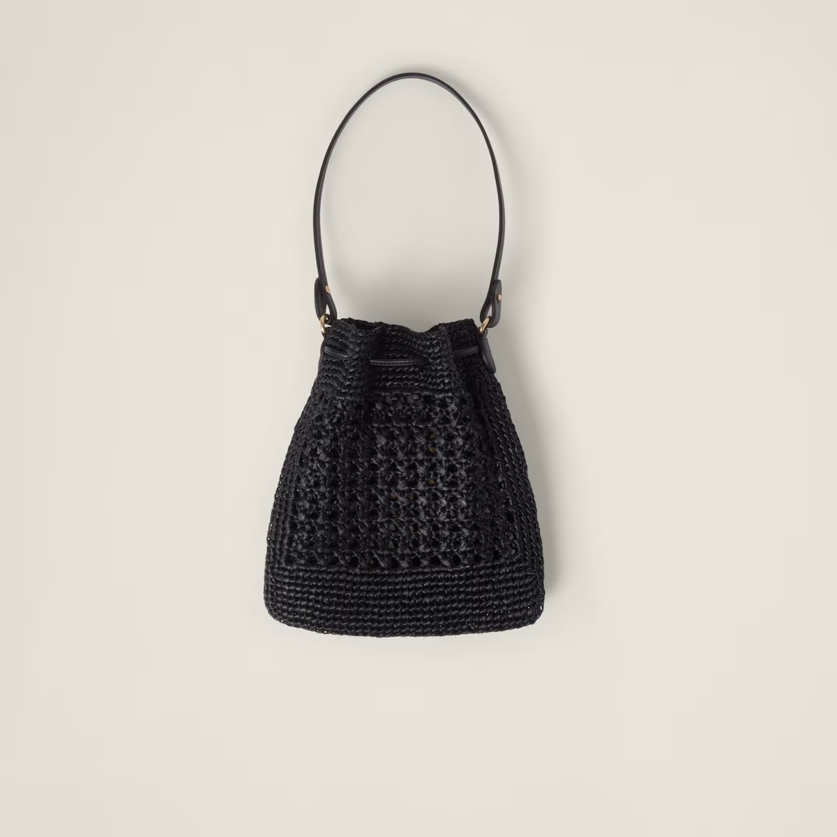 《送料無料》 MIU MIU Woven fabric mini-bag