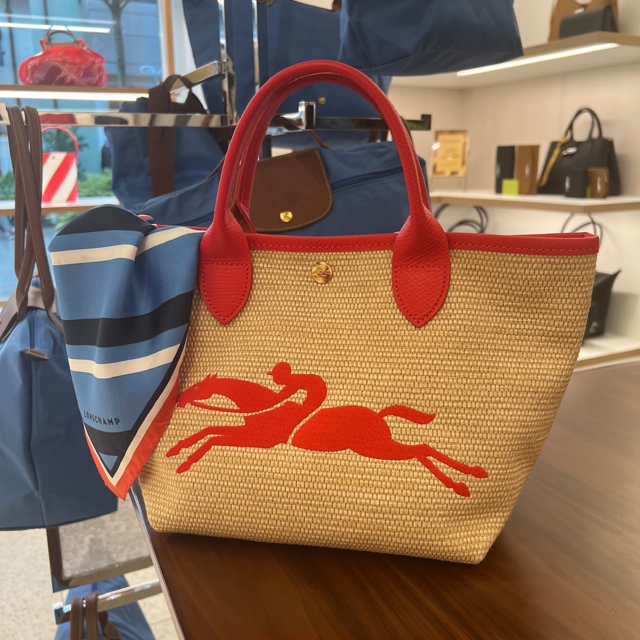 Longchamp直営OUTLET 2023 Automne-Hiver人気のかごバッグ10144