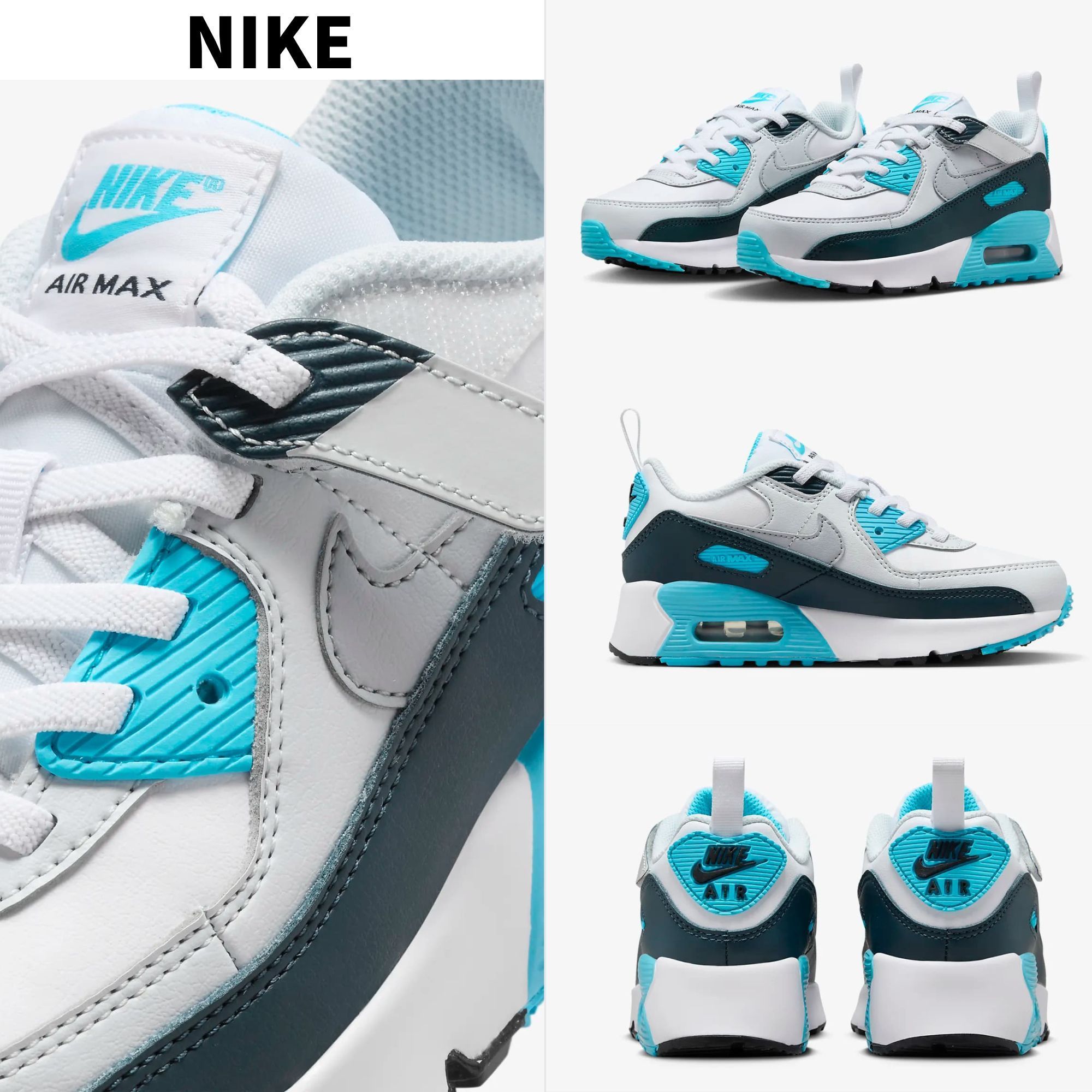 【NIKE】☆スニーカー☆ Air Max 90 EasyOn Little Kids' Shoes
