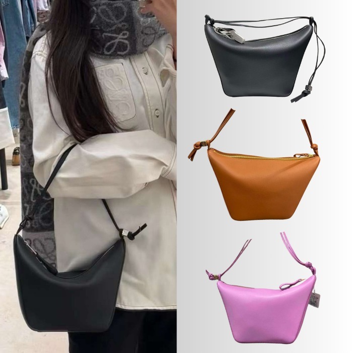 ★Loewe★ハンモック ホーボーバッグ ミニ（クラシックカーフ）