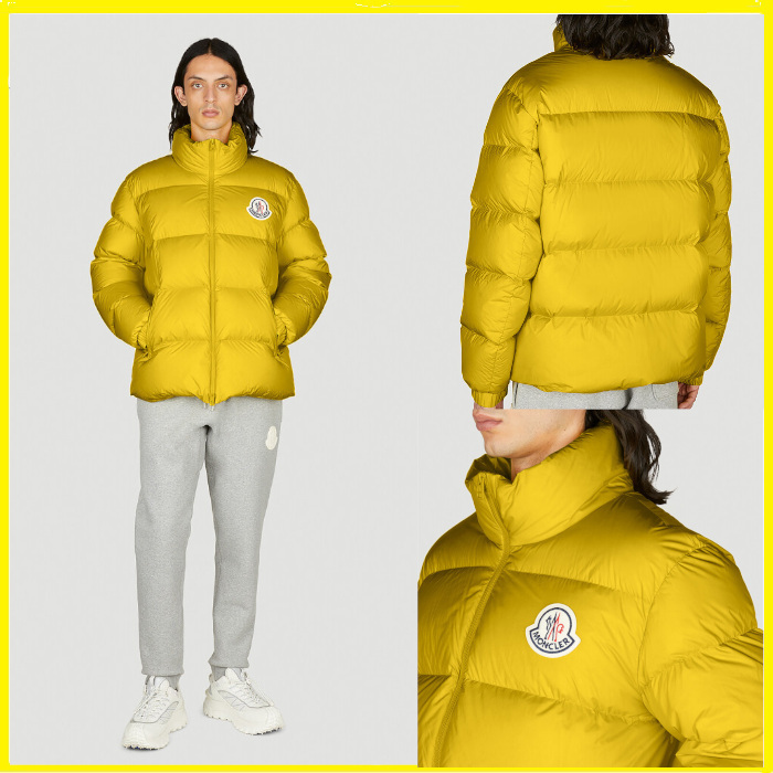 【大人気！】MONCLER☆ショートキルティングジャケットyellow