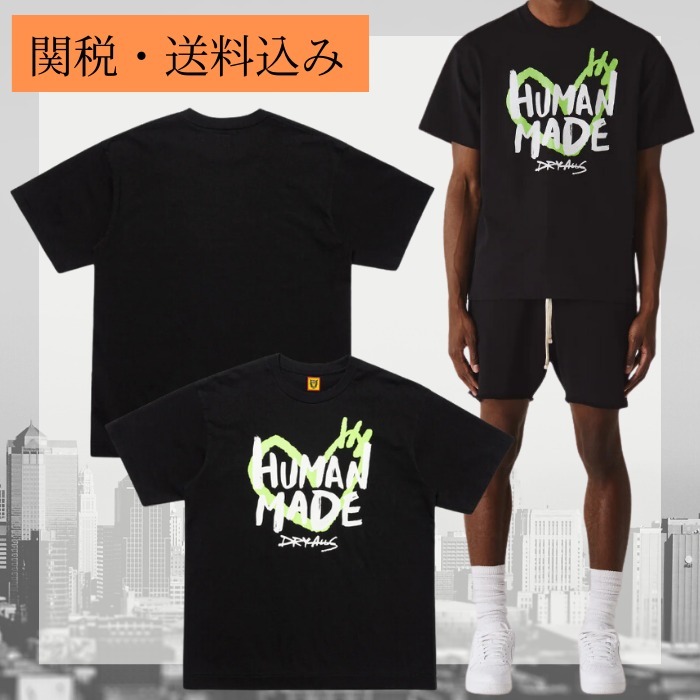 関税送料込! 【HUMAN MADE】ヒューマンメイド Tシャツ T-Shirt