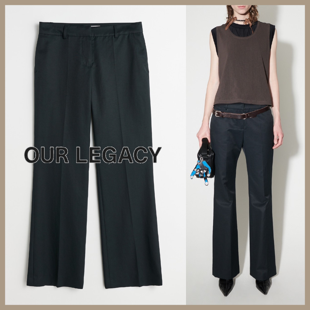 ★OUR LEGACY★ ヒップ トラウザー HIP TROUSER Deluxe Black