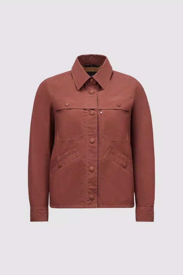 MONCLER GRENOBLE 2024春夏新作 ロゴ付きシャケット POCHET