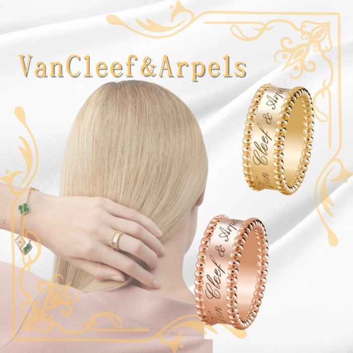 【すぐに届く】VanCleef&Arpels ペルレ シニアチュール リング