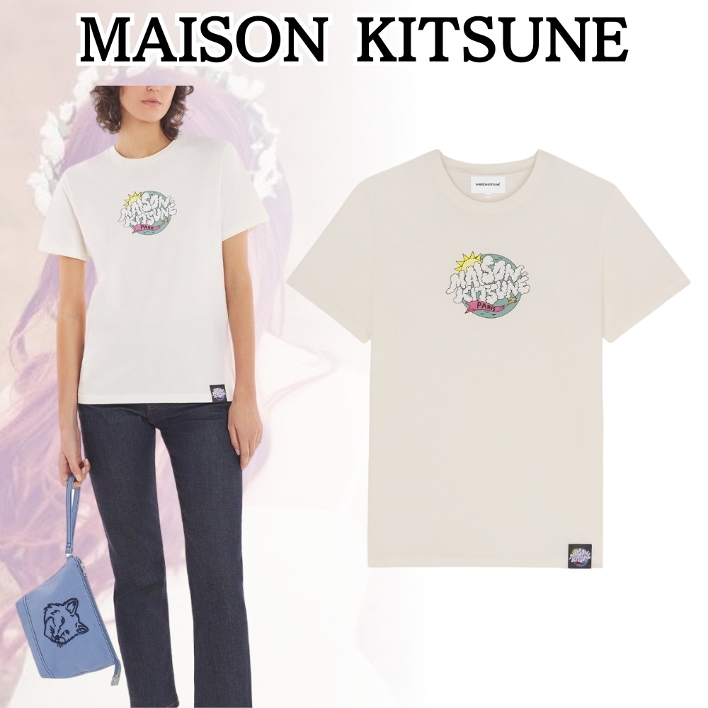MAISON KITSUNE*品格が漂う*クラウドバスター レギュラーTシャツ
