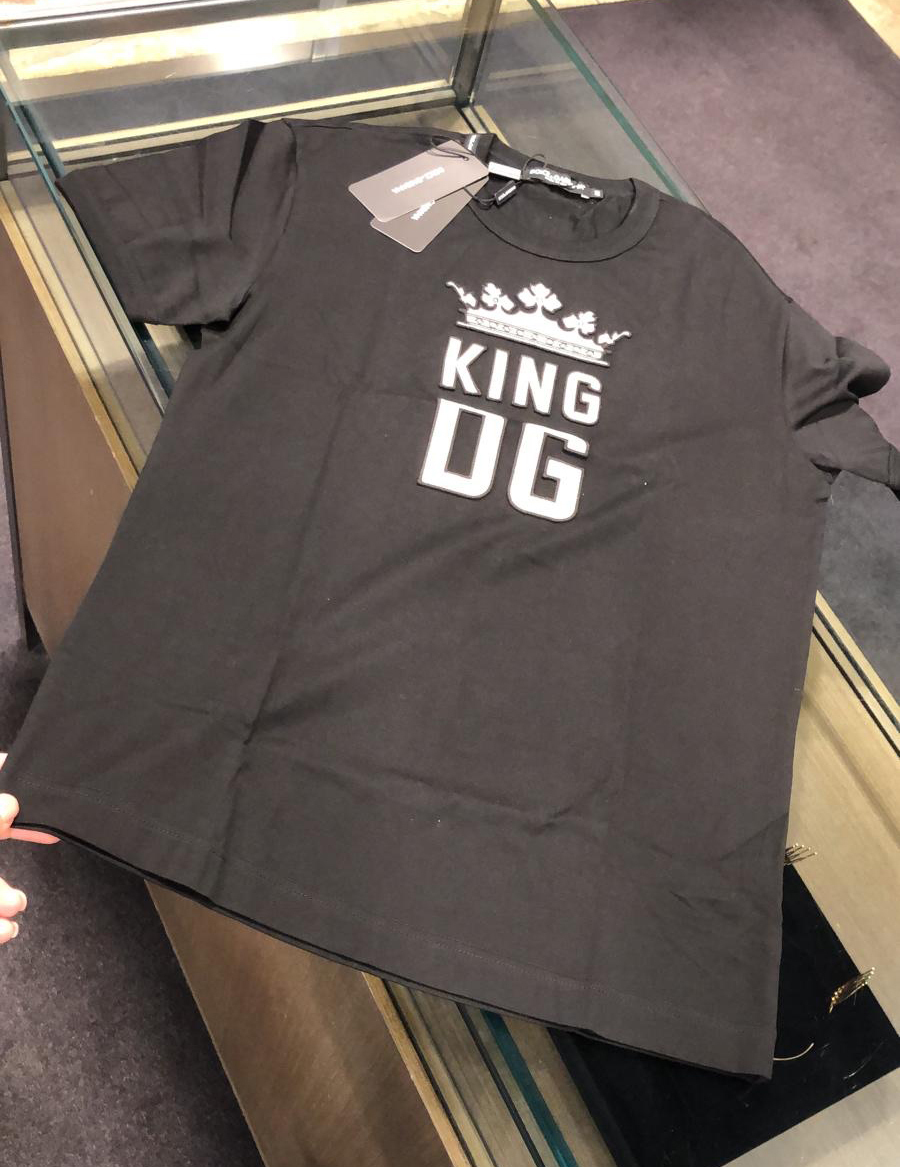 【D&G】ドルチェ＆ガッバーナ メンズ Tシャツ ロゴ