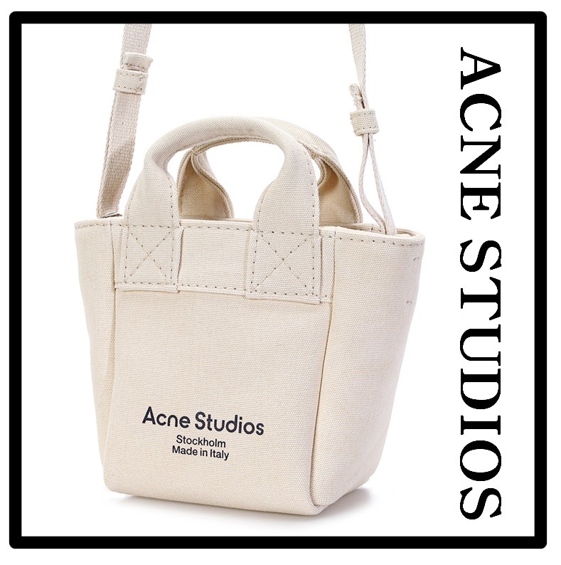 ★関税込★Acne Studios★ラージキャンパストートバッグ★