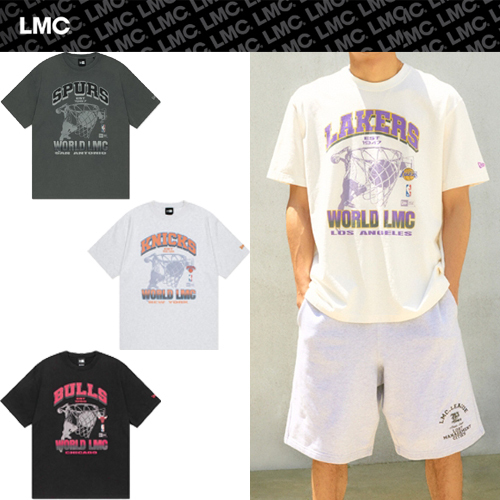 ★2024SS新作★LMC X NBA WORLD TEE