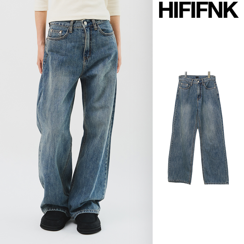 【HI FI FNK】(W) Siss Washed Denim