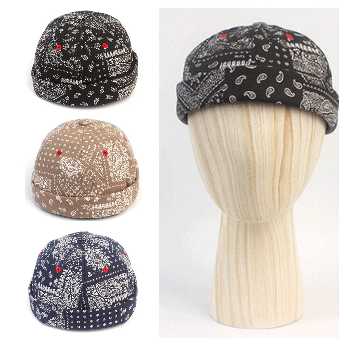キャップ UNIVERSAL CHEMISTRY Paisley Watch Cap 4FK1115