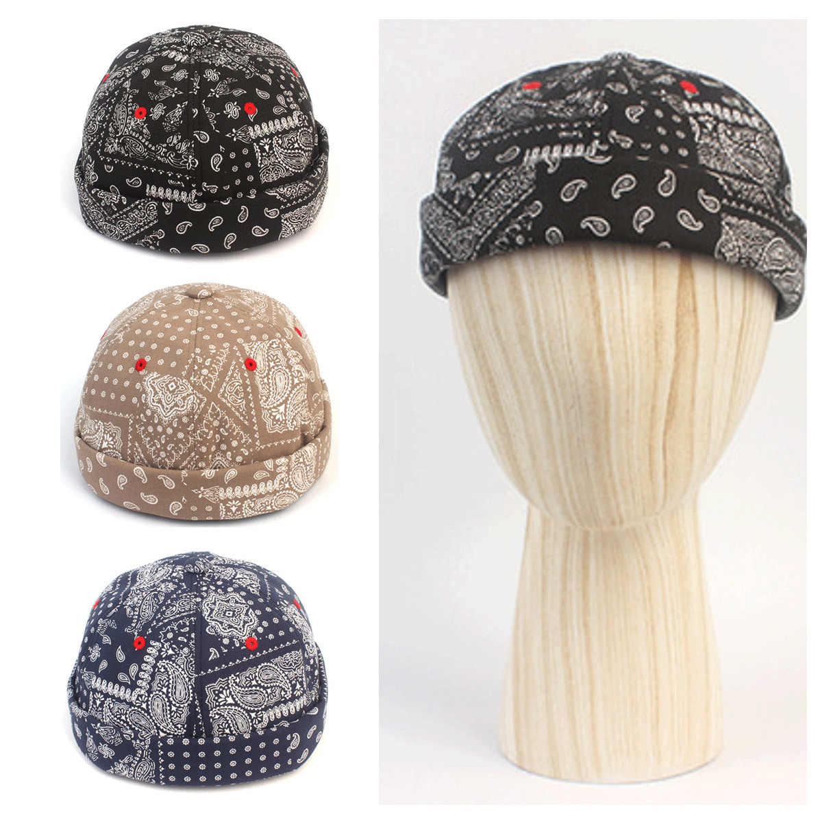キャップ UNIVERSAL CHEMISTRY Paisley Watch Cap 4FK1115