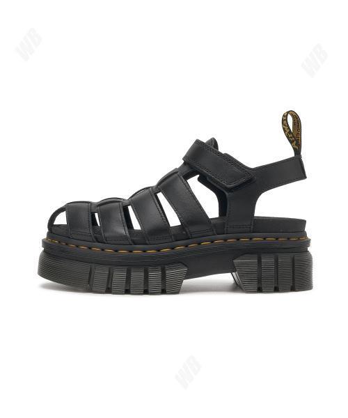 [DR.MARTENS] Ricki Fisherman Black Nappa Lux ☆