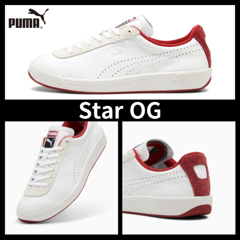 【PUMA】 ★ Star OG ★ WHITE-RED