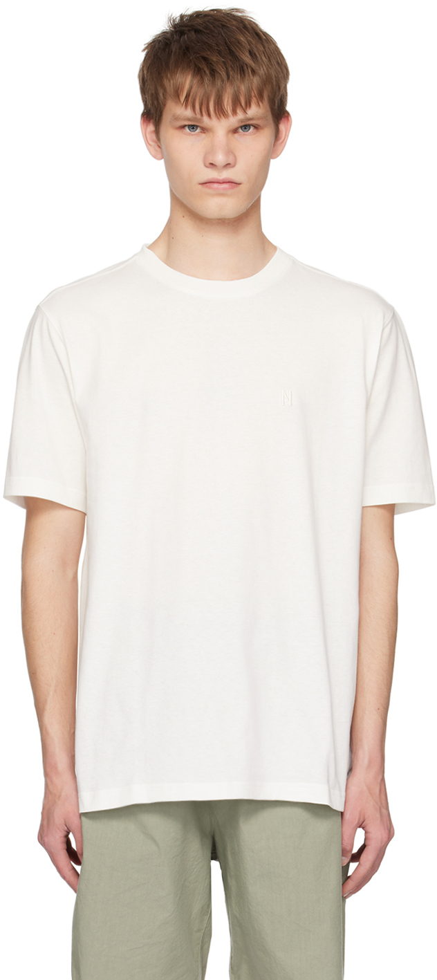 【関税込み】NORSE PROJECTS ホワイト Johannes Tシャツ