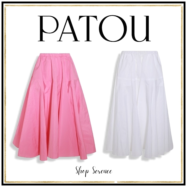 ☆関税込☆【PATOU】リサイクルファイユ マキシスカート