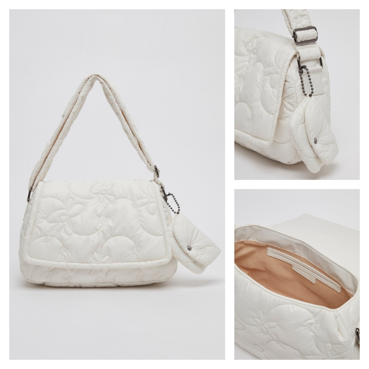 ★Archivepke★Puffy messenger bag★Cream★韓国★大人気★