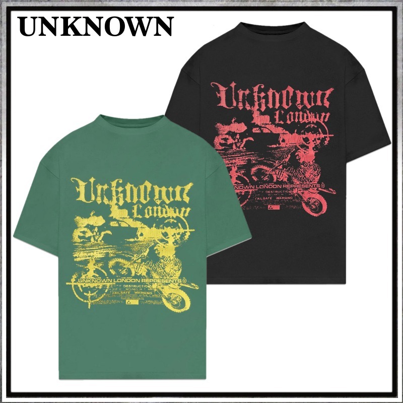 【すぐ届く】UNKNOWN LONDON Lost Cities Graphic T シャツ