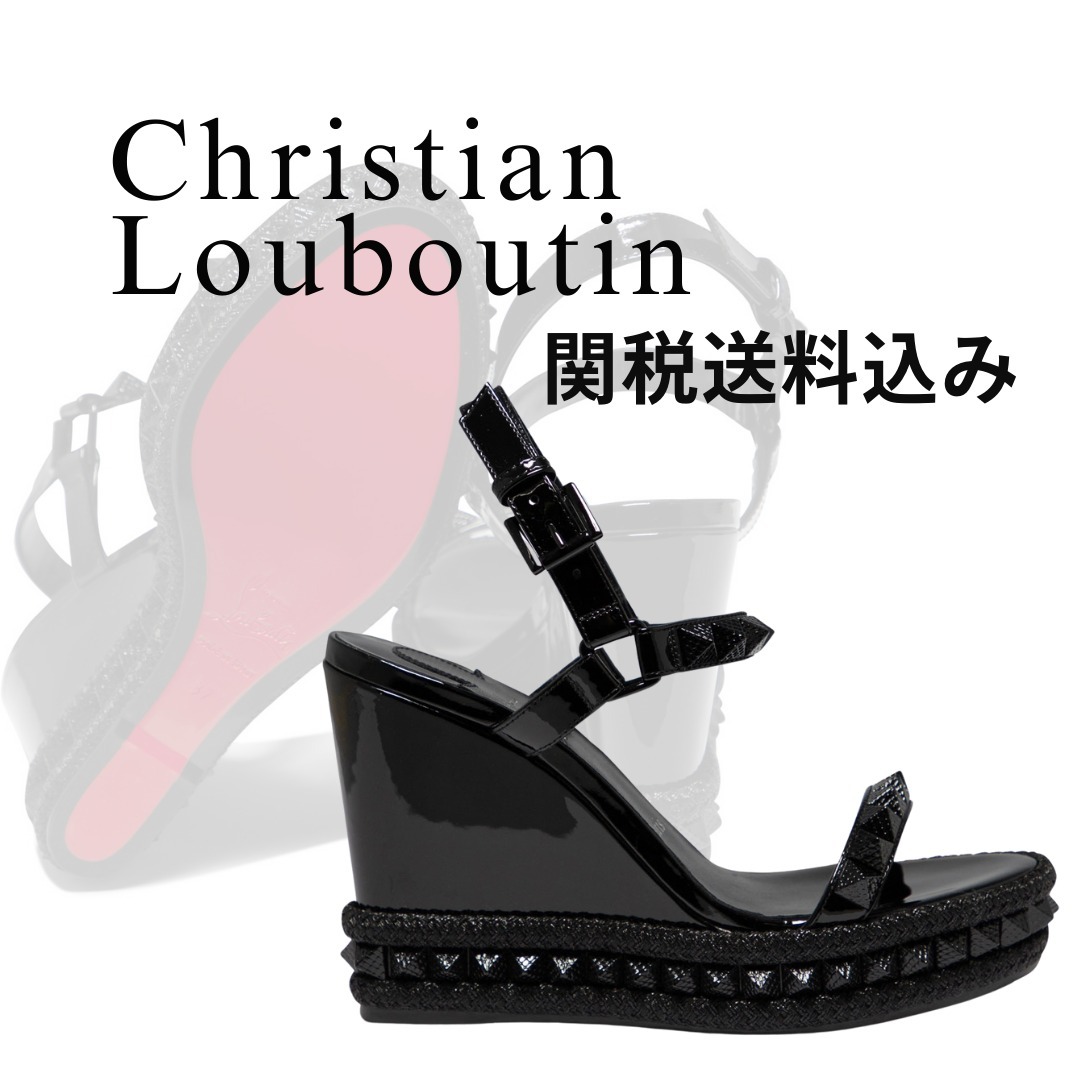 【ChristianLouboutin】ピラクルー 110 サンダル ブラック