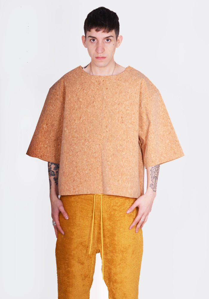 (正規店出品)BLESS N° 77 4424 CORK TEE BEIGE