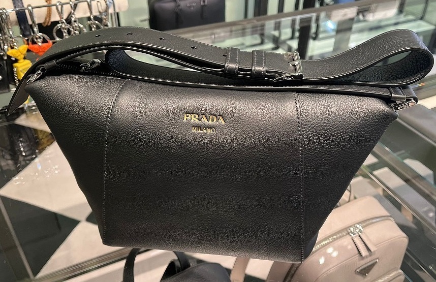 ショルダーバッグ PRADA 2VH177_2CYS LEATHER SHOULDER BAG