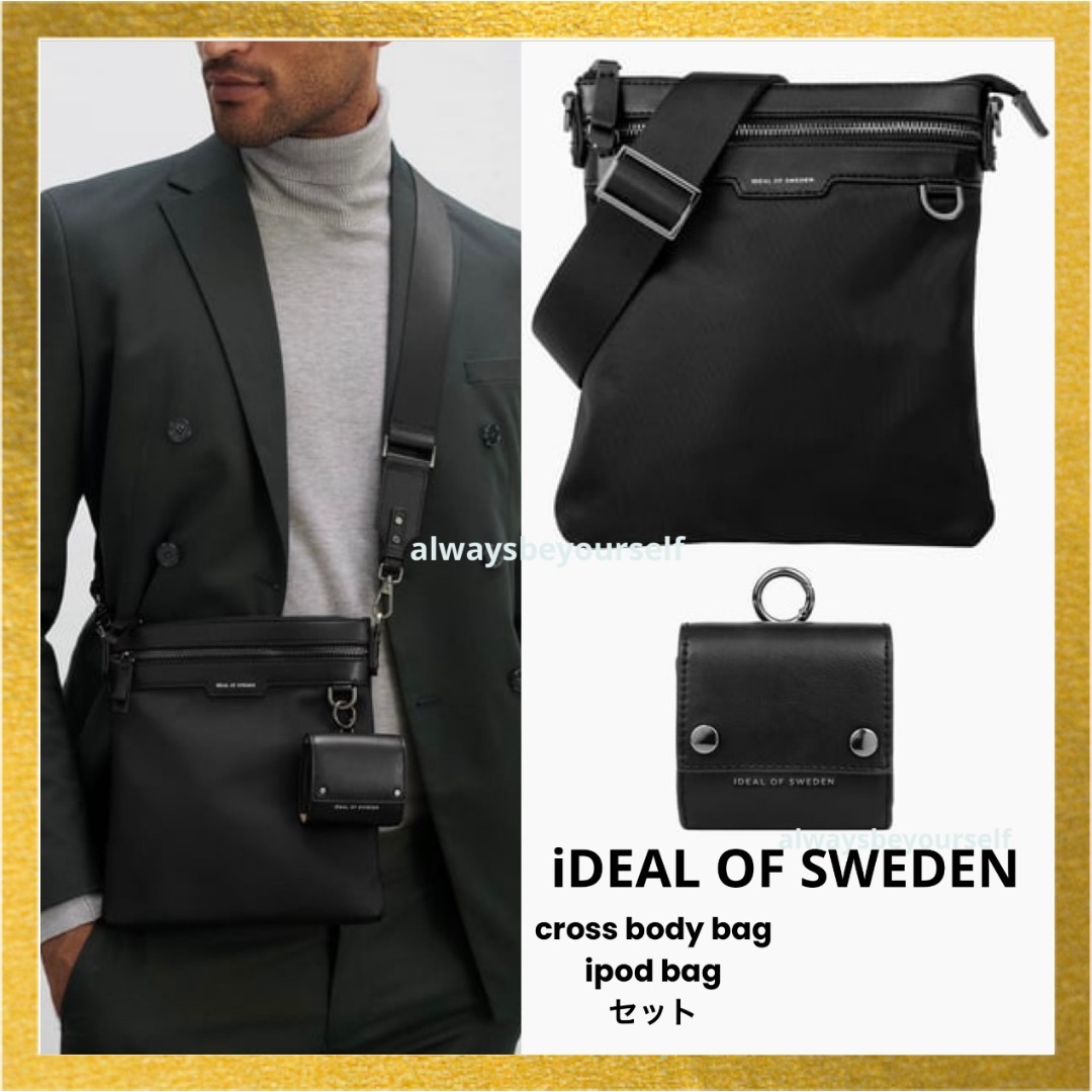 iDEAL OF SWEDEN  クロスボディーバッグ iPodバッグ付き