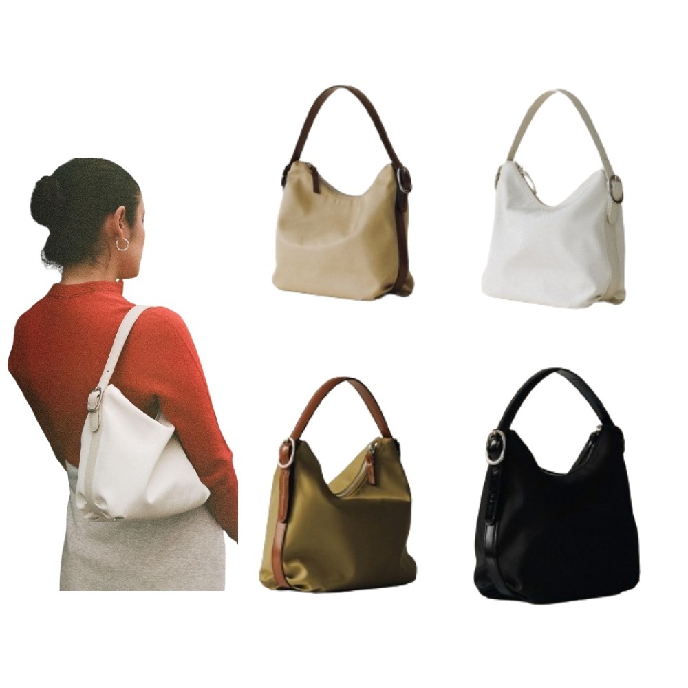 【TOUT Y EST】Sac Canot Toile Small ホーボーバッグ ★送料込