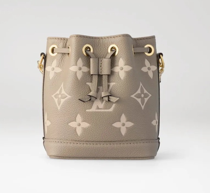 【ミニチュアサイズ 手持ち&肩掛けOK】Louis Vuitton ナノ ノエ ミニチュアサイズ 手持ち&肩掛けOK】Louis Vuitton ナノ ノエ