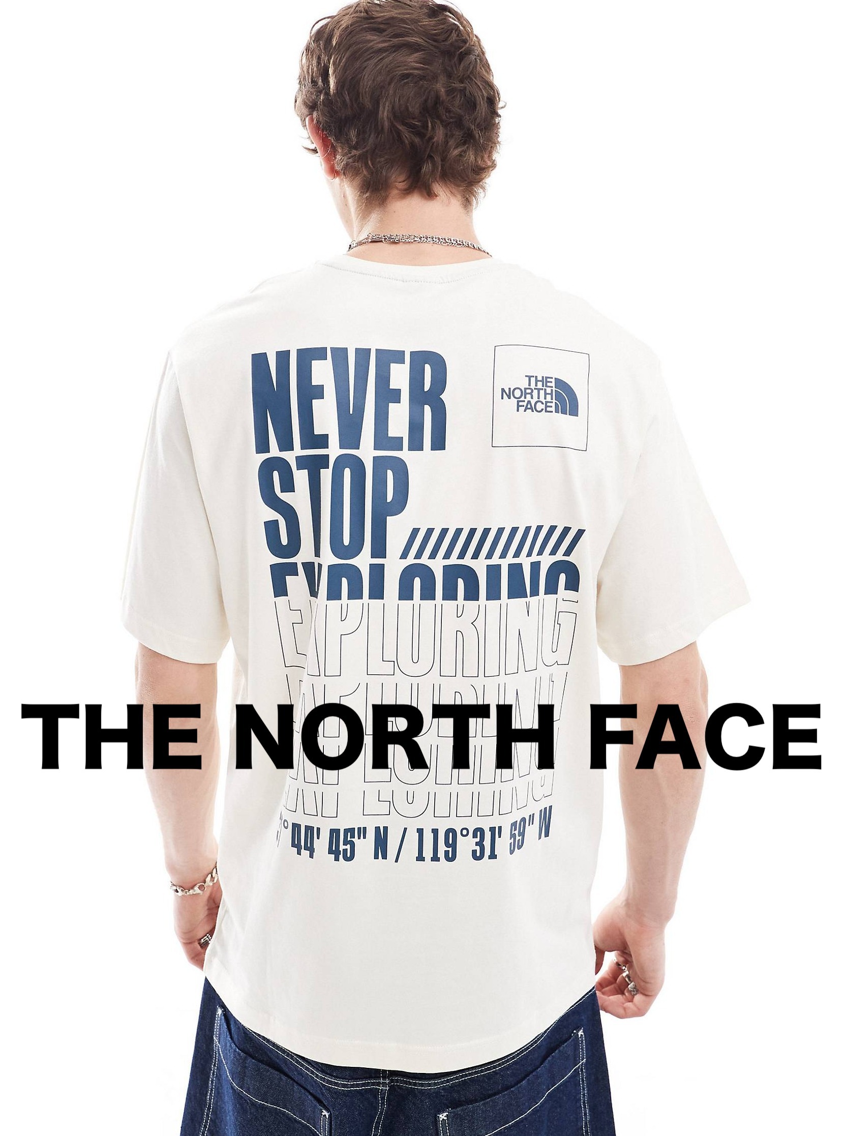 ★英国発*The North Face*新作*Coordinates backprint Tシャツ/C