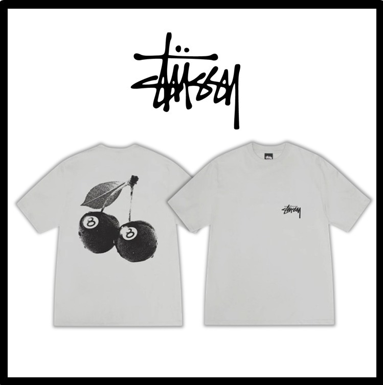 ★送料・関税込★STUSSY★Cherries T-Shirt★Fog★Tシャツ★