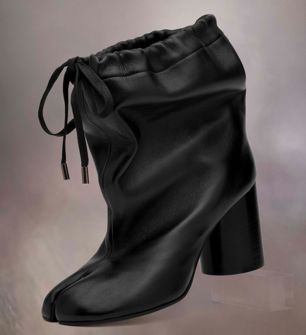 新着 ☆Maison Margiela☆Tabi アンクルブーツ ドローストリング