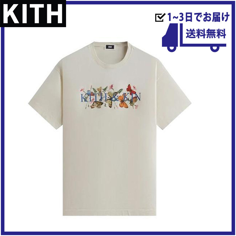 即 KITH × KIN キス キン バタフライ ヴィンテージ Tシャツ