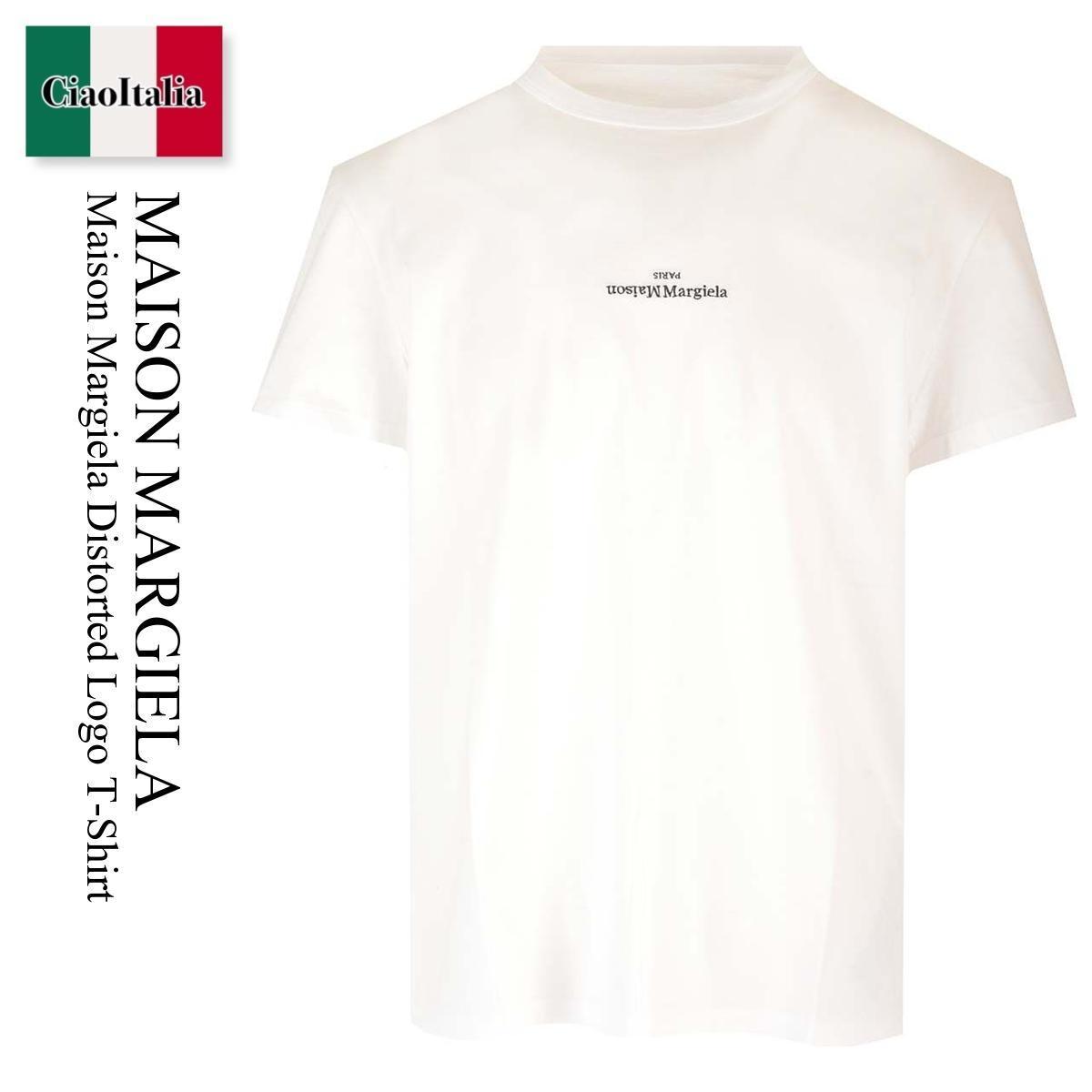 Tシャツ・カットソー Maison Margiela Distorted Logo T-Shirt