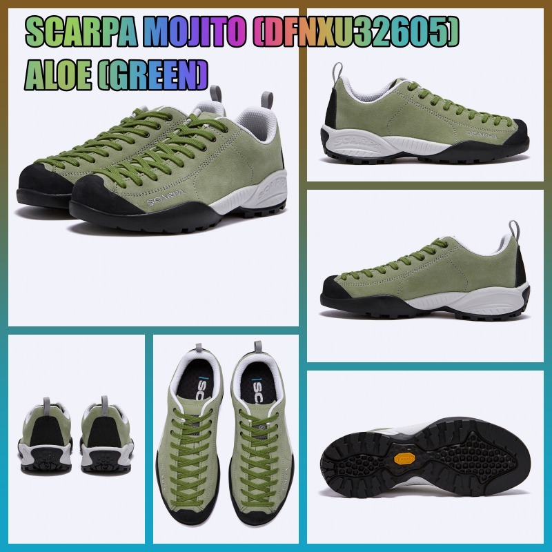 ★Scarpa Mojito★スカルパ モヒート★ALOE (GREEN)