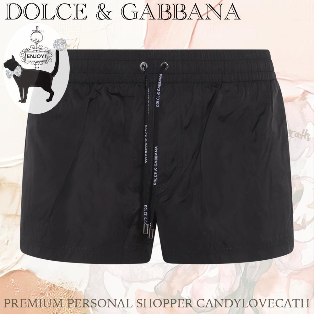 ハーフ・ショートパンツ DOLCE & GABBANA BLACK SHORT