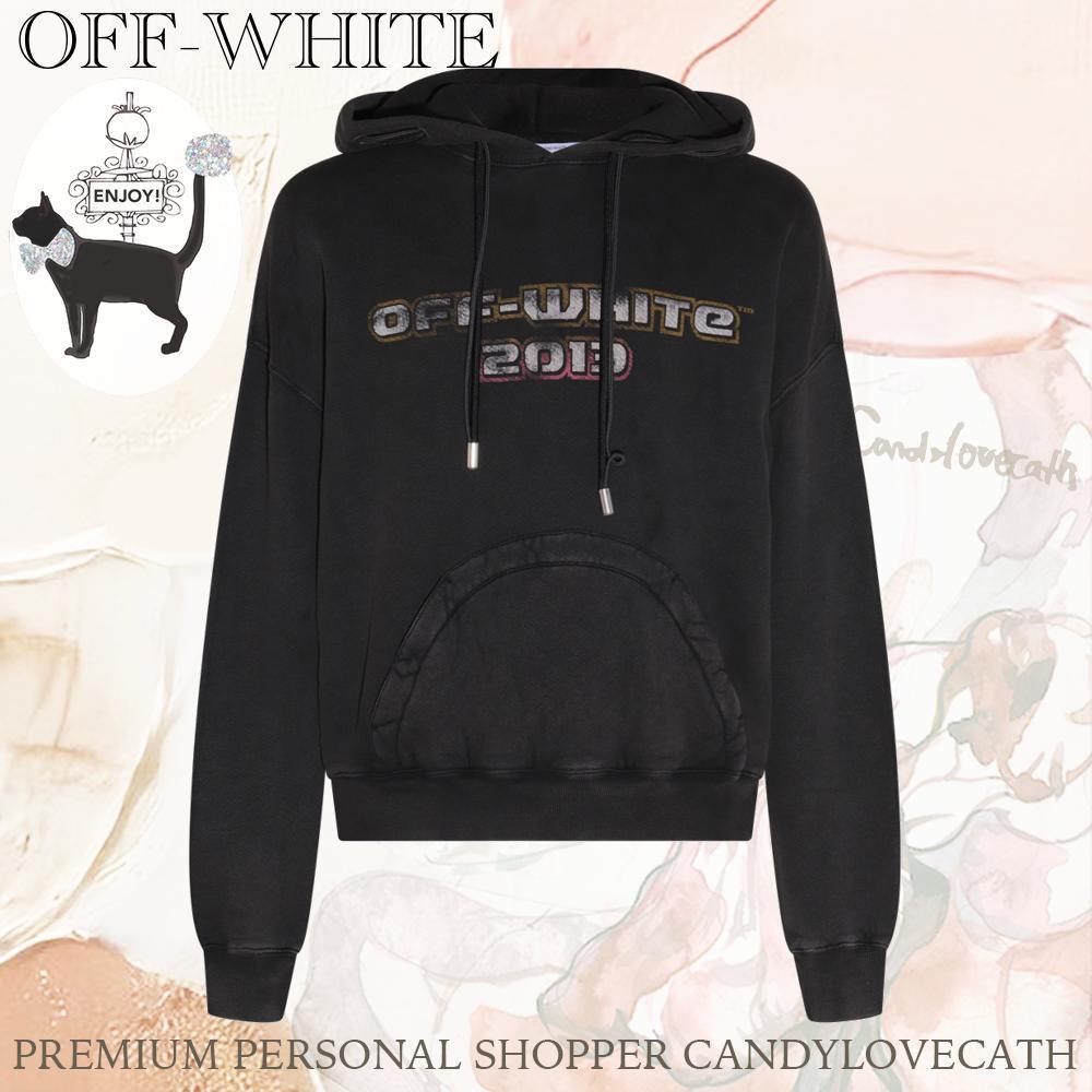 OFF- コットン DIGIT BACCHUS スウェット