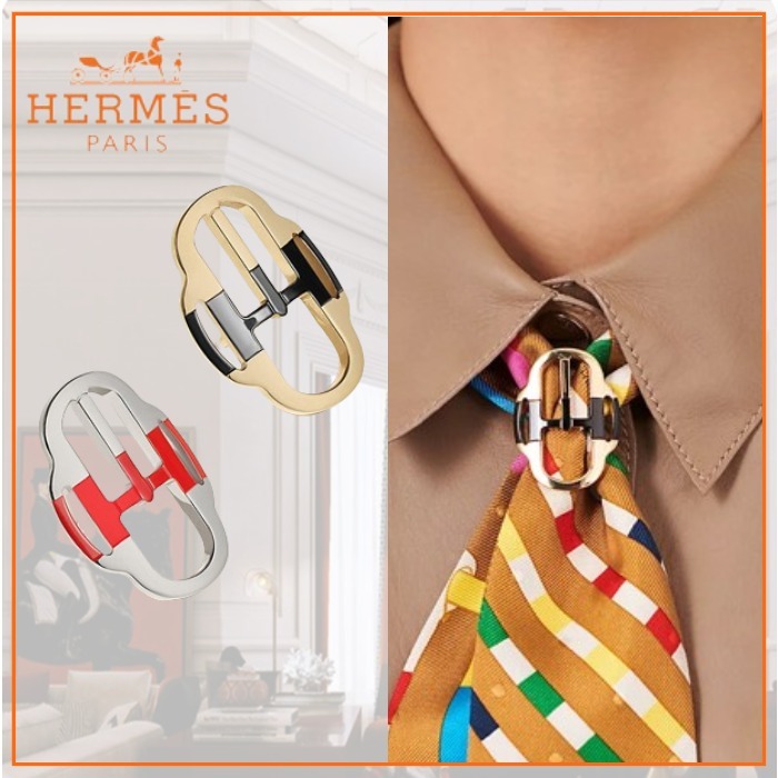 シンプルで使いやすい【HERMES】ツイリー ミニループリング