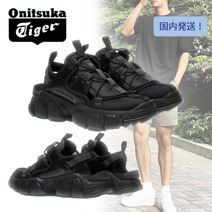 国内即発 *Onitsuka Tiger* DENTIGRE CAGE スニサン ブラック