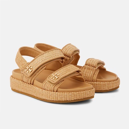 TORY BURCH Perry メタリックレザーローファー