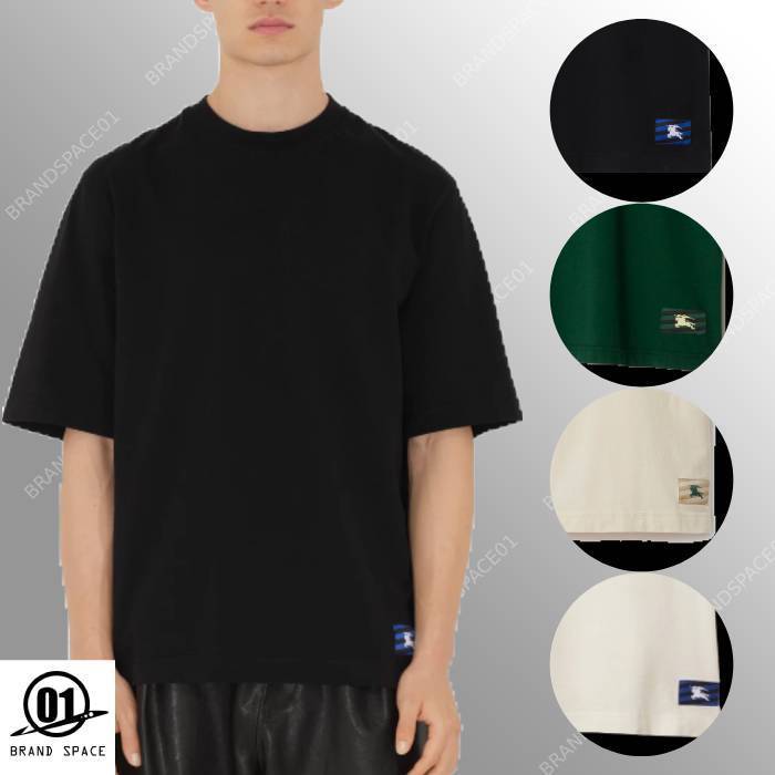 BURBERRY アップリケ コットン Tシャツ